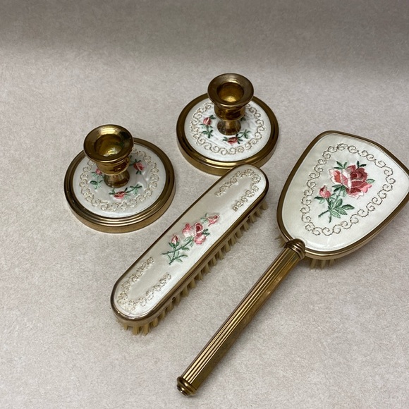 Other - Vintage vanity set around the 50s